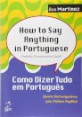 How To Say Anything In Portuguese
