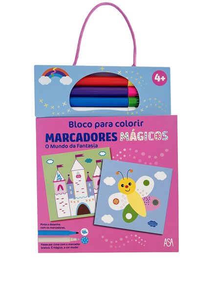 Bloco para Colorir - Marcadores Mágicos - Os Animais