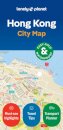 Lonely Planet Hong Kong City Map
