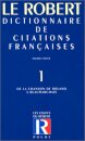 Dictionnaire Des Citation Francaises