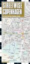 Streetwise Copenhagen Map - Laminated City Center Street Map of Copenhagen, Denmark