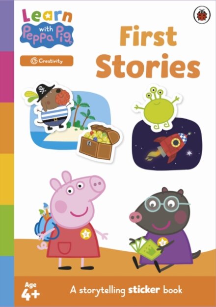 Learn With Peppa: First Stories Sticker Ab