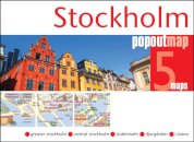 Stockholm PopOut Map - pocket-size, pop up map of Stockholm city centre
