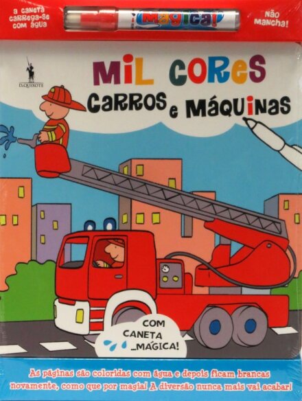 Mil Cores Mágicas: Carros e Máquinas