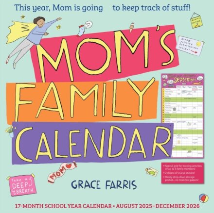 Mom's Family Wall Calendar 2026
