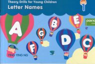 THEORY DRILLS FOR YOUNG CHILDREN