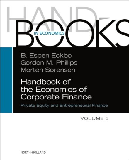 Handbook of the Economics of Corporate Finance