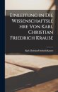Einleitung in die Wissenschaftslehre von Karl Christian Friedrich Krause