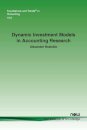 Sales Force CompensationDynamic Investment Models in Accounting Research