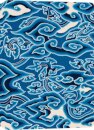 Batik 'Blue Clouds' Lined Hardcover Journal