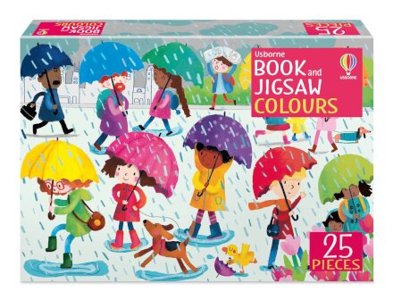 Book And Jigsaw Colours