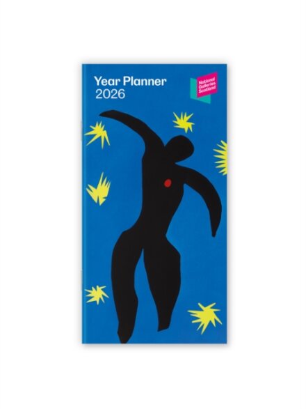 National Galleries Scotland: Matisse Jazz 2026 Year Planner - Month to View