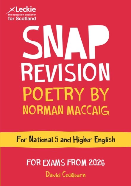 National 5/Higher English Revision: Poetry by Norman MacCaig
