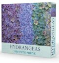 1000-piece puzzle: Hydrangeas