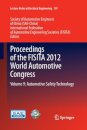 Proceedings of the FISITA 2012 World Automotive Congress