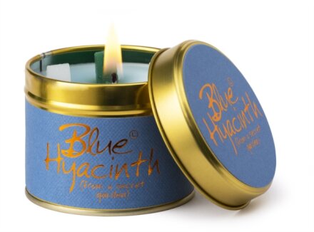Blue Hyacinth - Scented Tin Candle