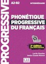 Phonetique progressive du francais: Niveau intermediaire (A2/B1) + CD