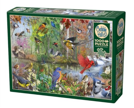 Birds of the Season 1000 Piece Puzzle