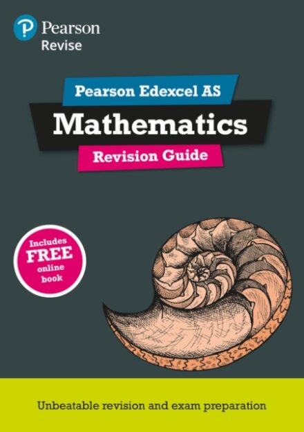 Pearson REVISE Edexcel AS Maths Revision Guide incl. online revision, quizzes & videos - for 2026, 2027 exams