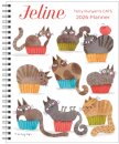 Feline 12-Month 2026 Monthly/Weekly Planner Calendar