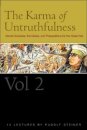 The Karma of Untruthfulness