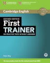 First Trainer Six Practice Tests without Answers with Audio