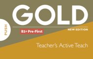 Gold Pre- First Ne B1+ Teacher'S At Usb