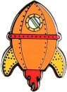 Rocket Pin Badge