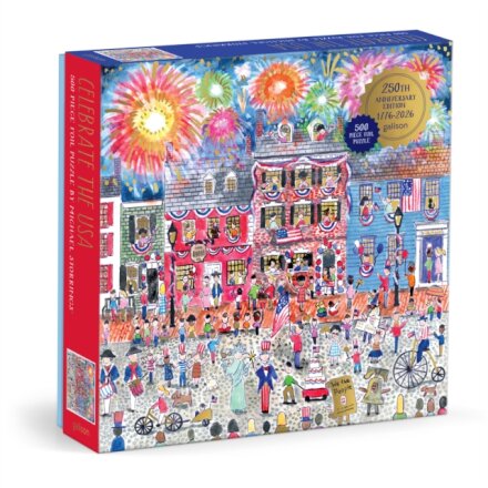 Michael Storrings Celebrate The USA 500 Piece Foil Puzzle