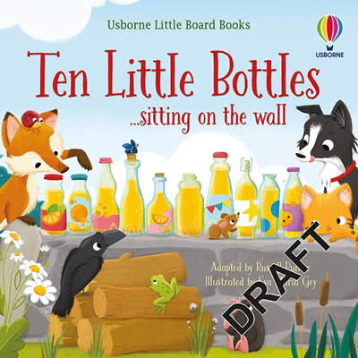 Ten Little Bottles Sitting On The Wall