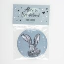 White Rabbit Pocket Mirror