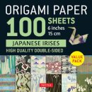 Origami Paper 100 sheets Japanese Flowers 6" (15 cm)
