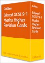 Edexcel GCSE 9-1 Maths Higher Revision Cards