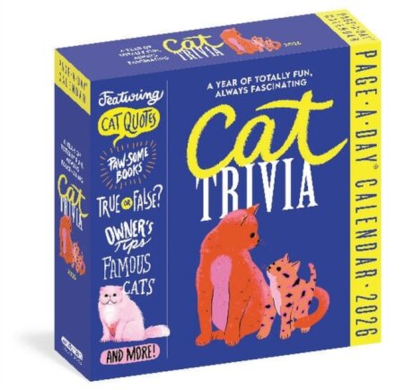Cat Trivia Page-A-Day® Calendar 2026