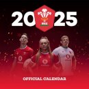 Welsh Rugby Union Square Calendar 2025