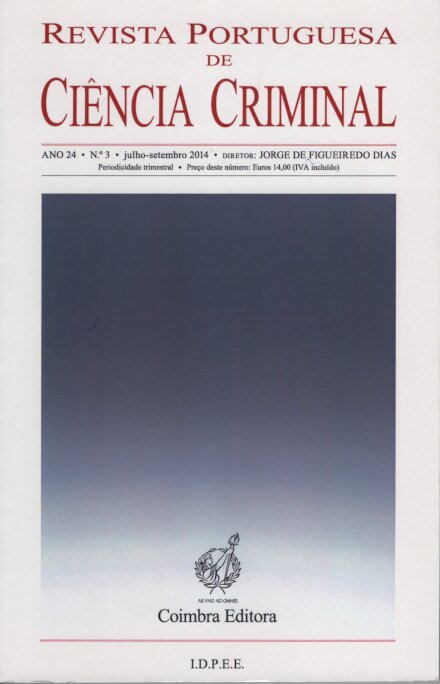 Revista Portuguesa De Ciencia Crimi