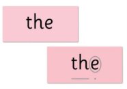 Read Write Inc. Phonics: Red Word Cards