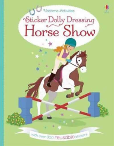 Sticker Dolly Dressing Horse Show