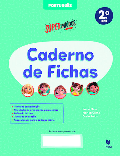 Supermiúdos Português 2.º Caderno do Aluno 2025