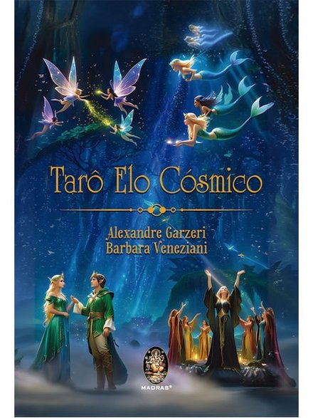Tarô Elo Cósmico (Com 78 Cartas Coloridas)