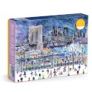 Michael Storrings Snowfall Over New York City 1000 Piece Puzzle