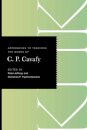 Approaches to Teaching the Works of C. P. Cavafy