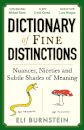 Dictionary of Fine Distinctions