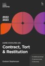 Core Statutes on Contract, Tort & Restitution 2022-23