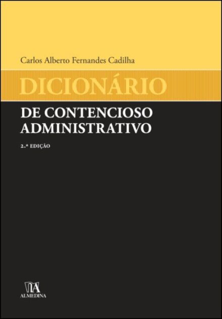 Dicionário de Contencioso Administrativo