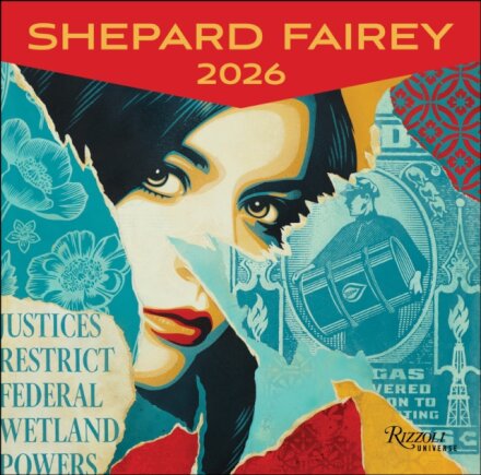 Shepard Fairey 2026 Wall Calendar