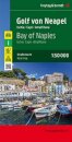 Bay of Naples - Ischia - Capri - Amalfitana Road Map 1:50 000