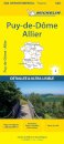 Puy-de-Dome Allier - Michelin Local Map 326