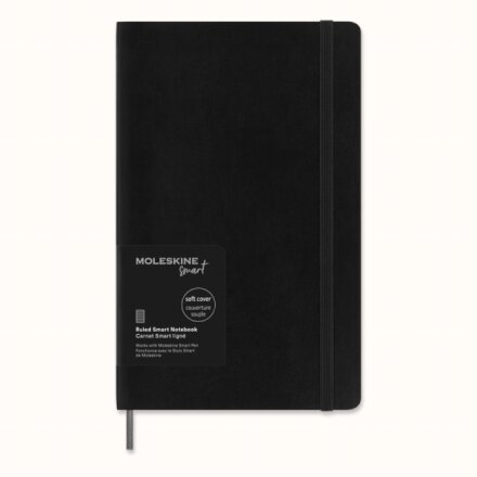 Moleskine Large Ruled Softcover Smart Notebook