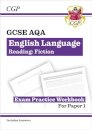 New GCSE English Language AQA Reading Fiction Exam Practice Workbook (for exams from 2026)